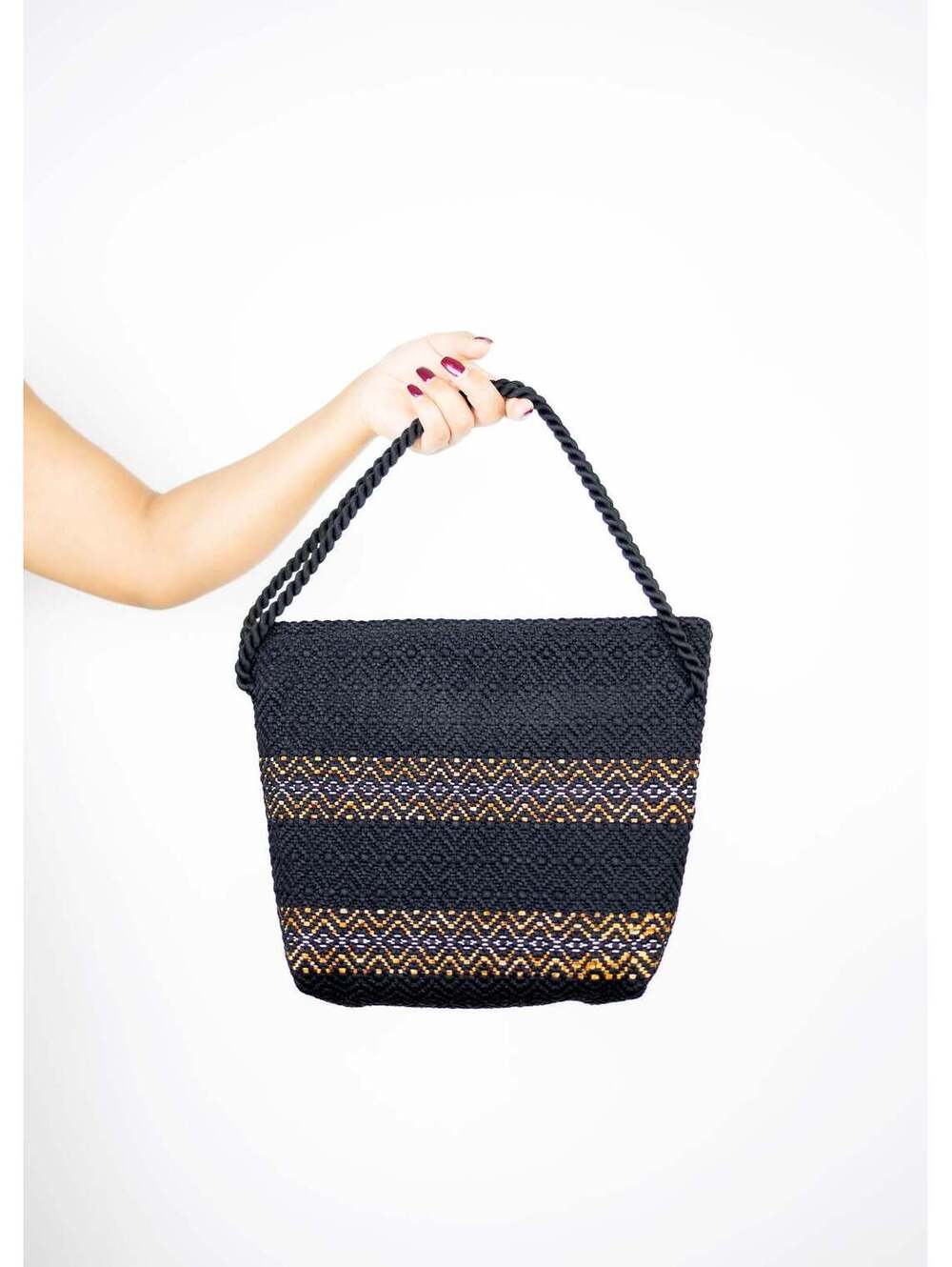 Textured Shoulder Bag